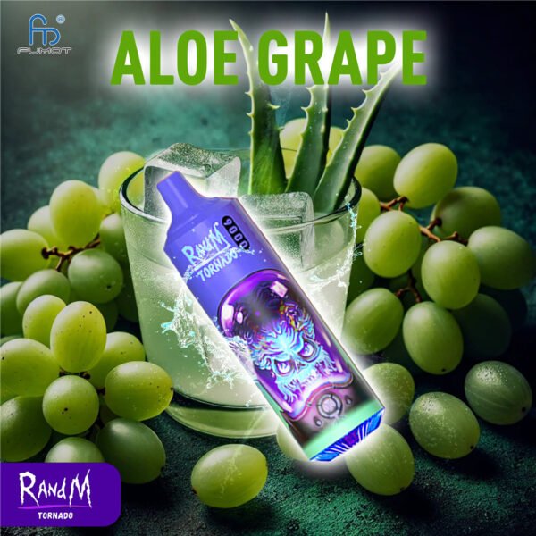 RandM Tornado Vape 9000 Aloe Grape