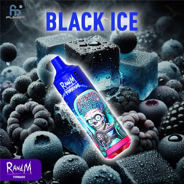 RandM Vape 9000 Black Ice