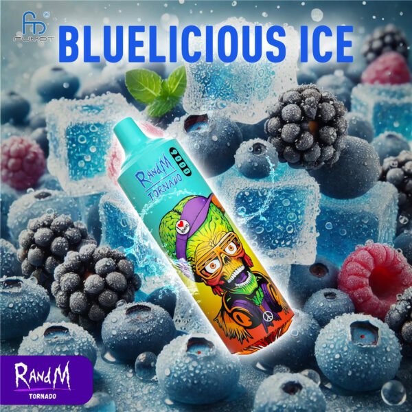 RandM Tornado 9000 Vape Bluelicious Ice