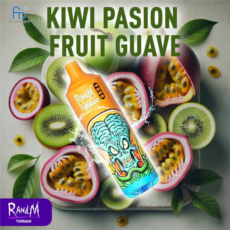 kiwi passionfruit guava randm tornado 9000