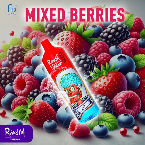 mixed berries randm tornado 9000 vape