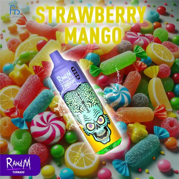 strawberry mango randm tornado 9000