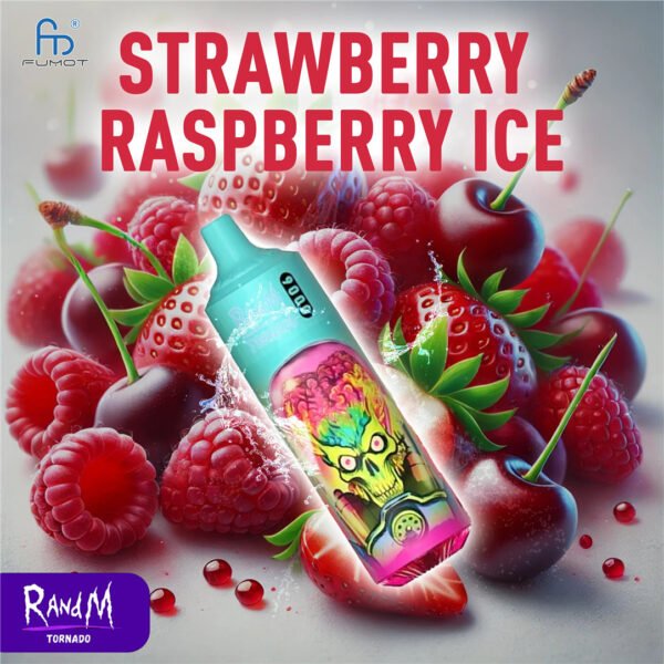 strawberry raspberry ice randm 9000