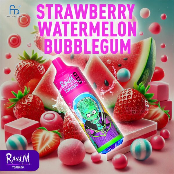 strawberry watermelon bubblegum randm tornado 9000