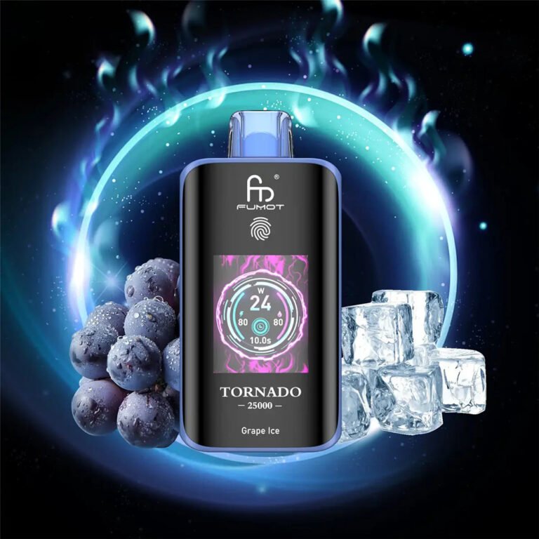 Grape Ice Fumot RandM Tornado 25000