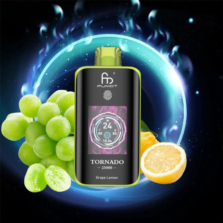 Grape Lemon Fumot Tornado 25000