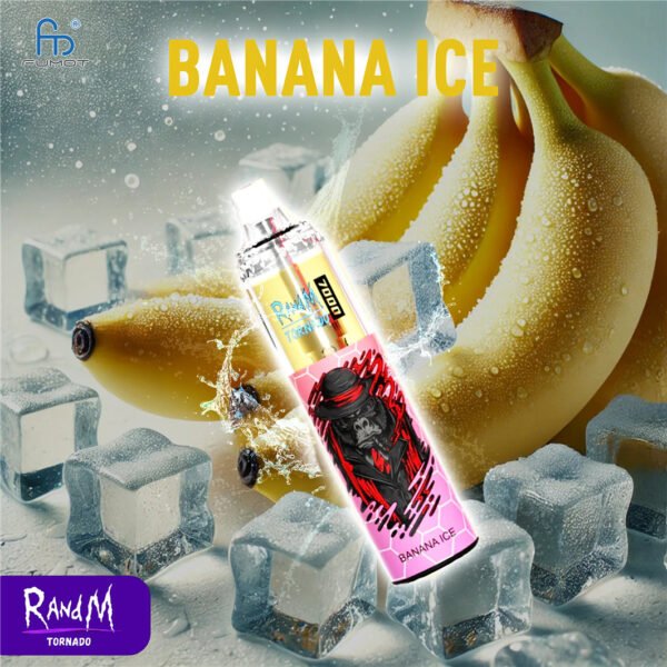 Banana Ice RandM Tornado 7000 Puff