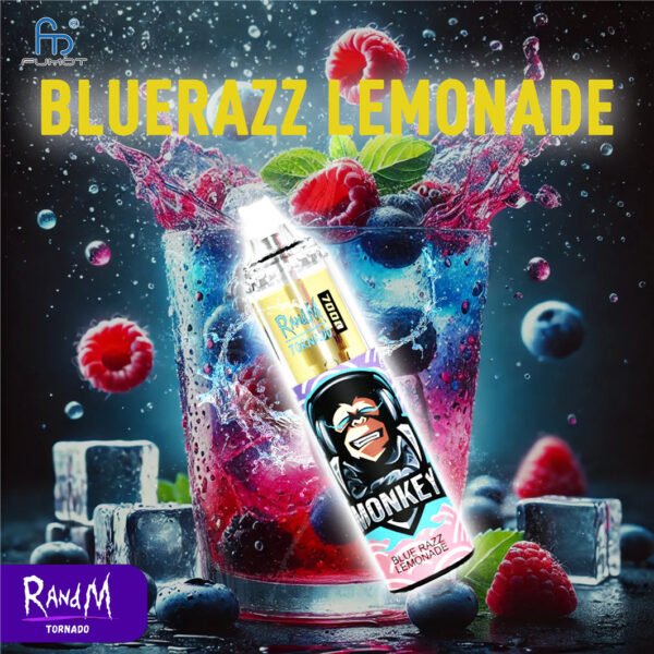 Bluerazz Lemonade RandM Tornado 7000