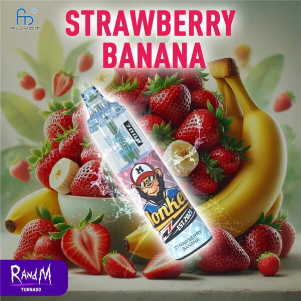 RandM Tornado 7000 Strawberry Banana