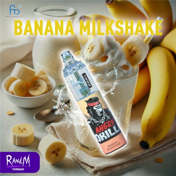 RandM Tornado 7000 Banana Milkshake