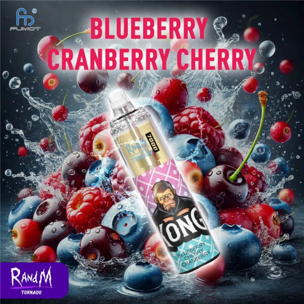 RandM Tornado 7000 Blueberry Cranberry Cherry