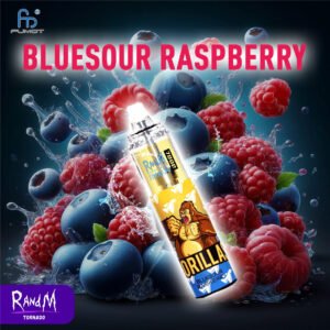 Bluesour Raspberry RandM Tornado 7000 Vape