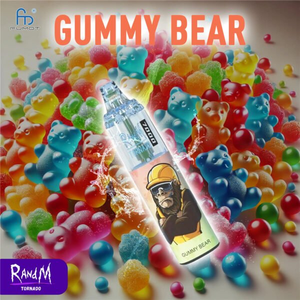 Gummybear RandM Tornado Vape 7000