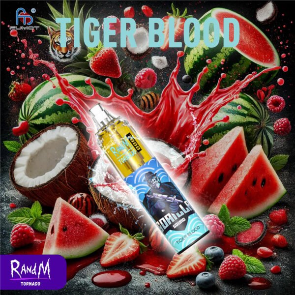 RandM Tornado 7000 Tiger Blood
