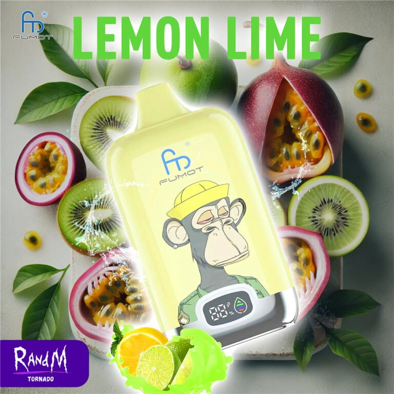 Lemon Lime RandM 12000 DIGITAL BOX