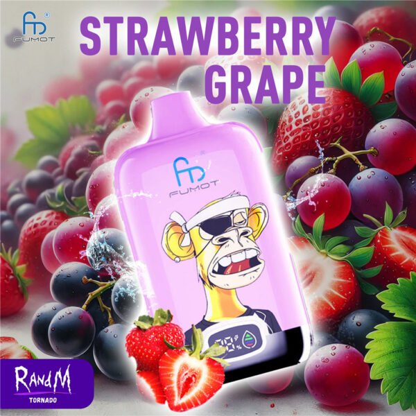 RandM TORNADO 12000 DIGITAL BOX Strawberry Grape
