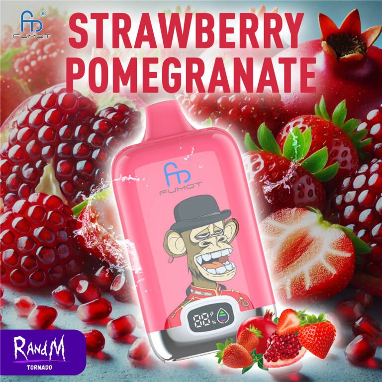 Strawberry Pomp RandM TORNADO 12000 DIGITAL BOX