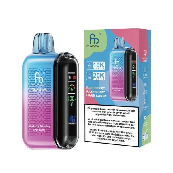 blueberry raspberry hard candy fumot tornado 20000