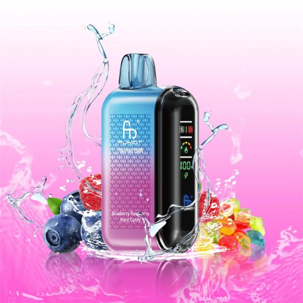 randm tornado 20000 blueberry raspberry hard candy