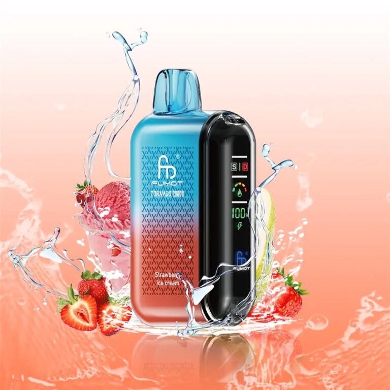 strawberry ice cream randm tornado 20000