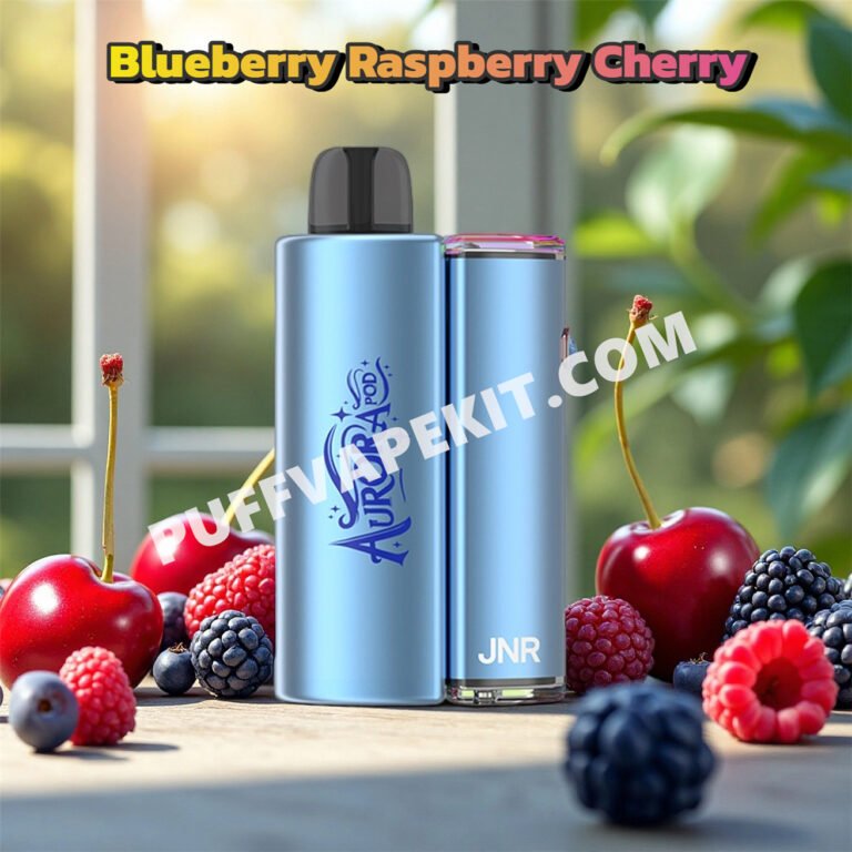 blueberry raspberry cherry 27k puff jnr aurora 27000 pvbja27000