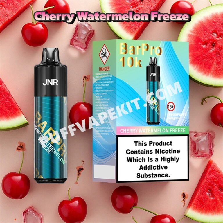 cherry watermelon freeze 10k puff jnr bar pro 10000 pvbjbp10000