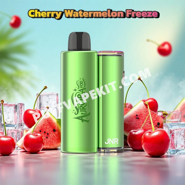 cherry watermelon freeze 27k puff jnr aurora 27000 pvbja27000