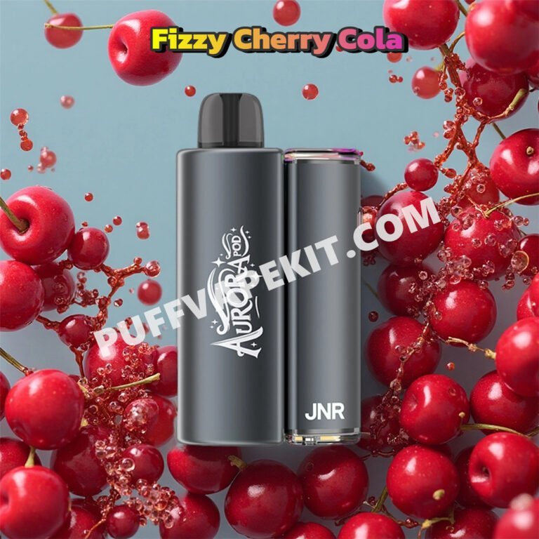 fizzy cherry cola 27k puff jnr aurora 27000 pvbja27000