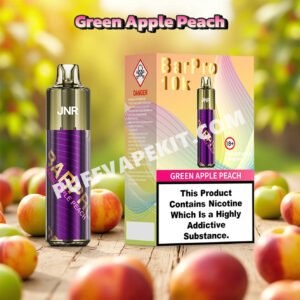 green apple peach 10k puff jnr bar pro 10000 pvbjbp10000