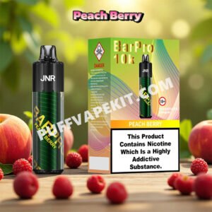 peach berry 10k puff jnr bar pro 10000 pvbjbp10000