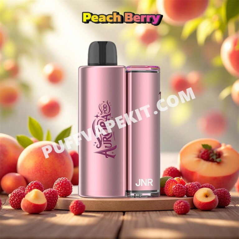 peach berry 27k puff jnr aurora 27000 pvbja27000