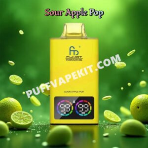 sour apple pop 35k randm tornado 35000 puff