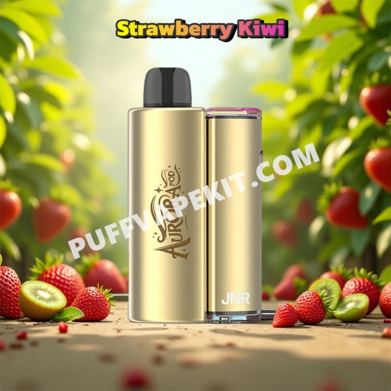 strawberry kiwi 27k puff jnr aurora 27000 pvbja27000