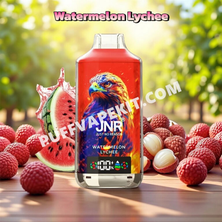 watermelon lychee 18k puff jnr falcon x 18000 pvbjf18000n2