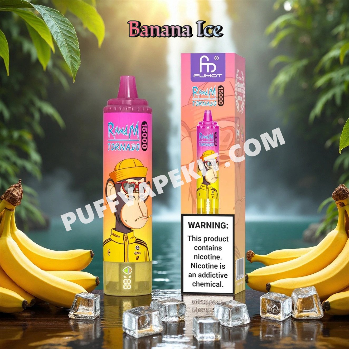 fumot randm tornado 15000 banana ice