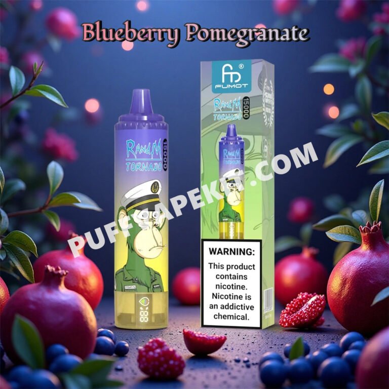 fumot randm tornado 15000 blueberry pomegranate