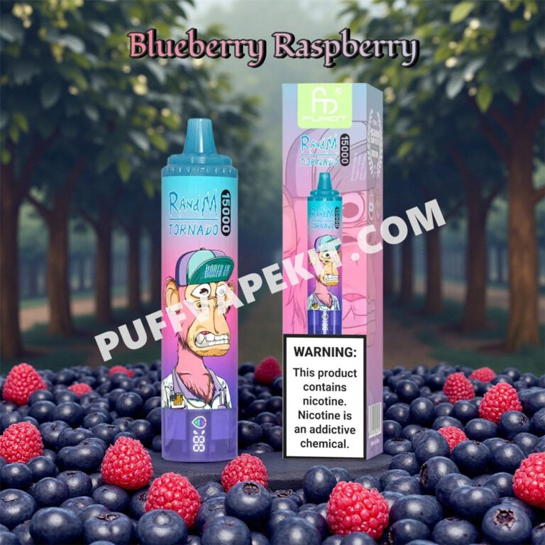 fumot randm tornado 15000 blueberry raspberry