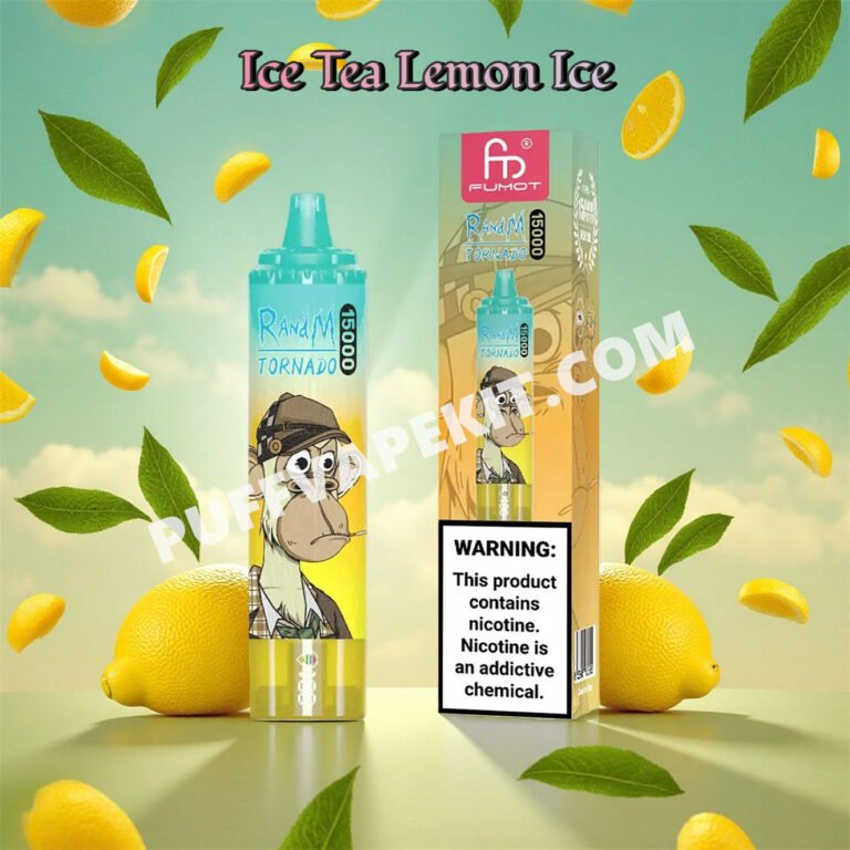 fumot randm tornado 15000 ice tea lemon ice