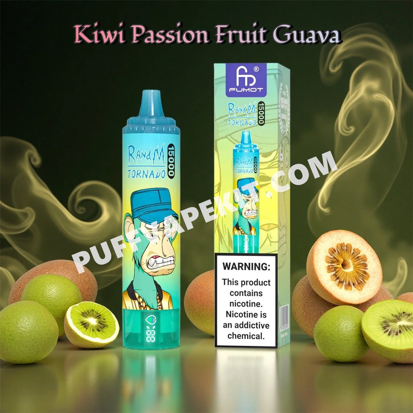 fumot randm tornado 15000 kiwi passionfruit guava