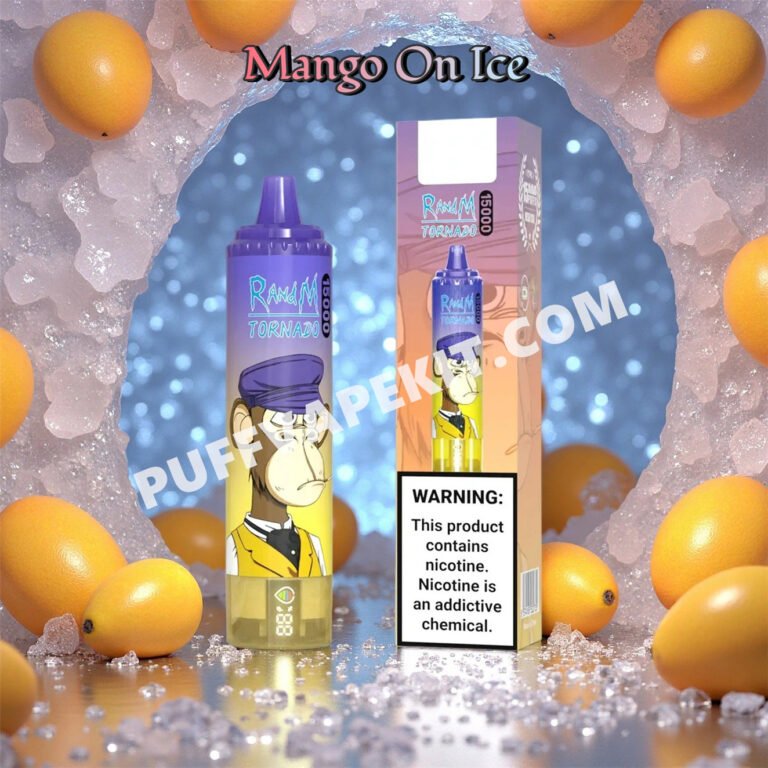 fumot randm tornado 15000 mango on ice