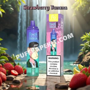 fumot randm tornado 15000 strawberry banana