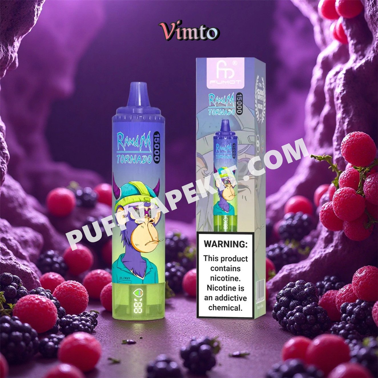 fumot randm tornado 15000 vimto