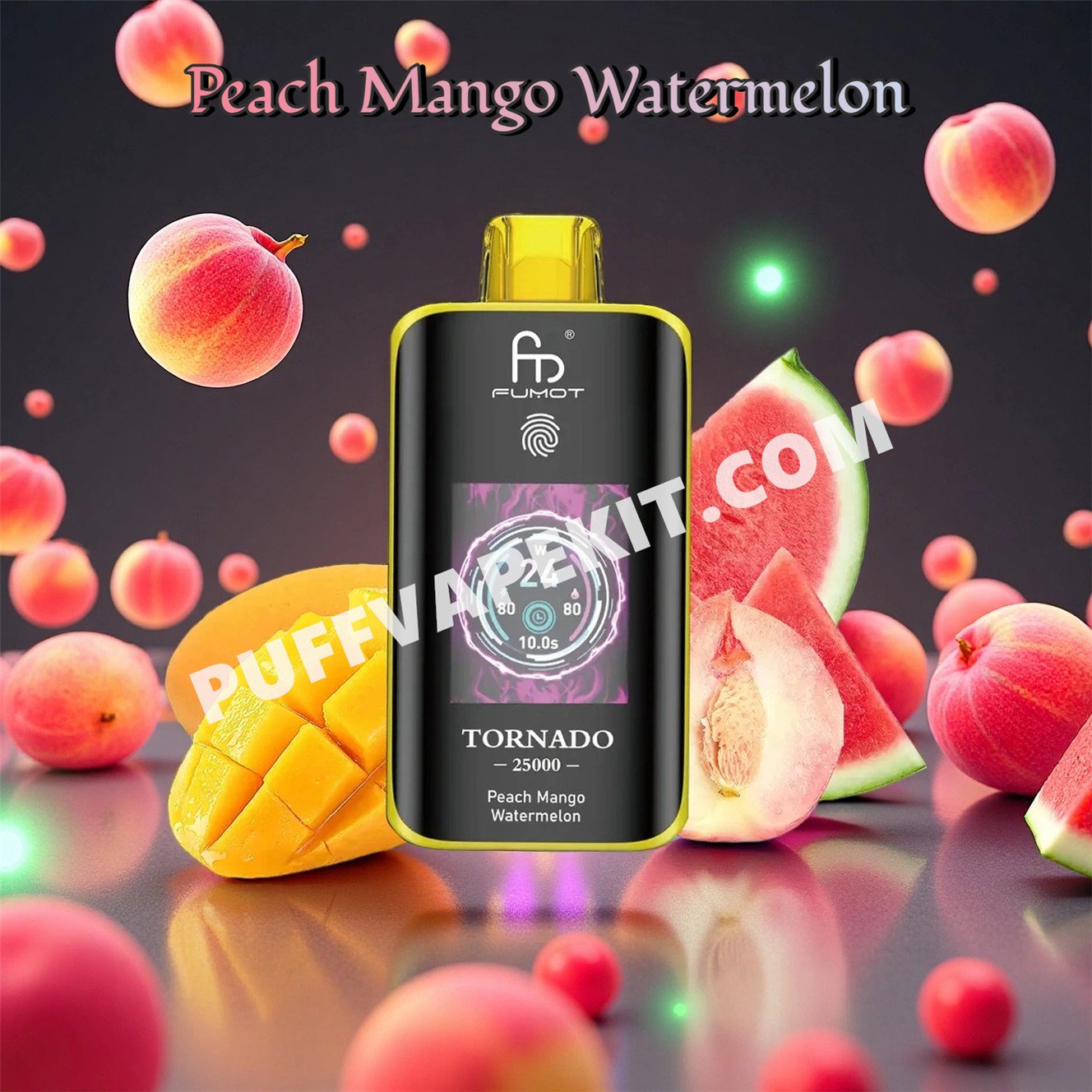 peach mango watermelon 25k randm tornado 25000 puffs pvbfrt25000n2