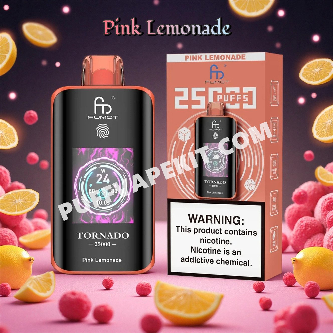 pink lemonade 25k randm tornado 25000 puffs pvbfrt25000n2