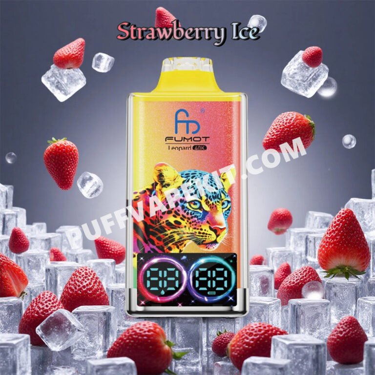 randm tornado 40000 strawberry ice fumot leopard 40k pvbfrt40000n2