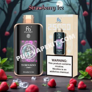 strawberry ice 25k randm tornado 25000 puffs pvbfrt25000n2