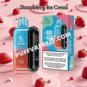 strawberry ice cream 20k fumot tornado 20000 puffs pvbfrt20000n2