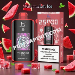 watermelon ice 25k randm tornado 25000 puffs pvbfrt25000n2