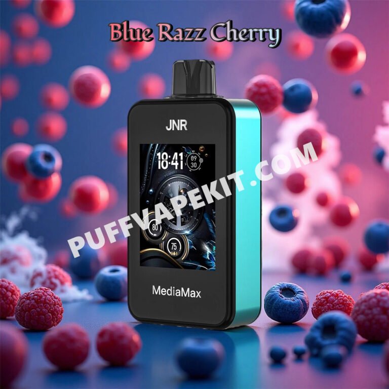 blue razz cherry jnr media max 40000 pvbfrjmm40000