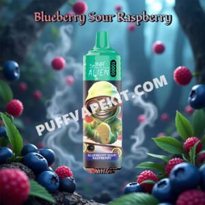 blueberry sour raspberry 10k jnr alien 10000 puff pvbfrja10000